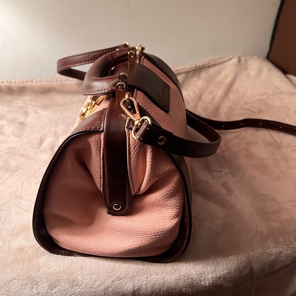 Divina Firenze leather satchel Made in Italy - Picture 3 of 8